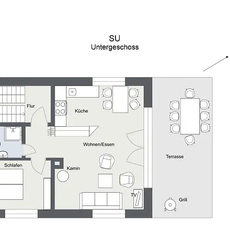 Hébergement de vacances Gruppenhaus Wiesengefluester - Familienfreundlich, Strandnah Und Mit Garten Röbel